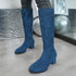 DAMEN MID-CALF STIEFEL – KOMFORTABEL MIT WINTER-PLÜSCHFUTTER – PERFEKT FÜR PARTYS